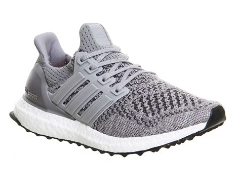 Adidas grey ultra boost shoes